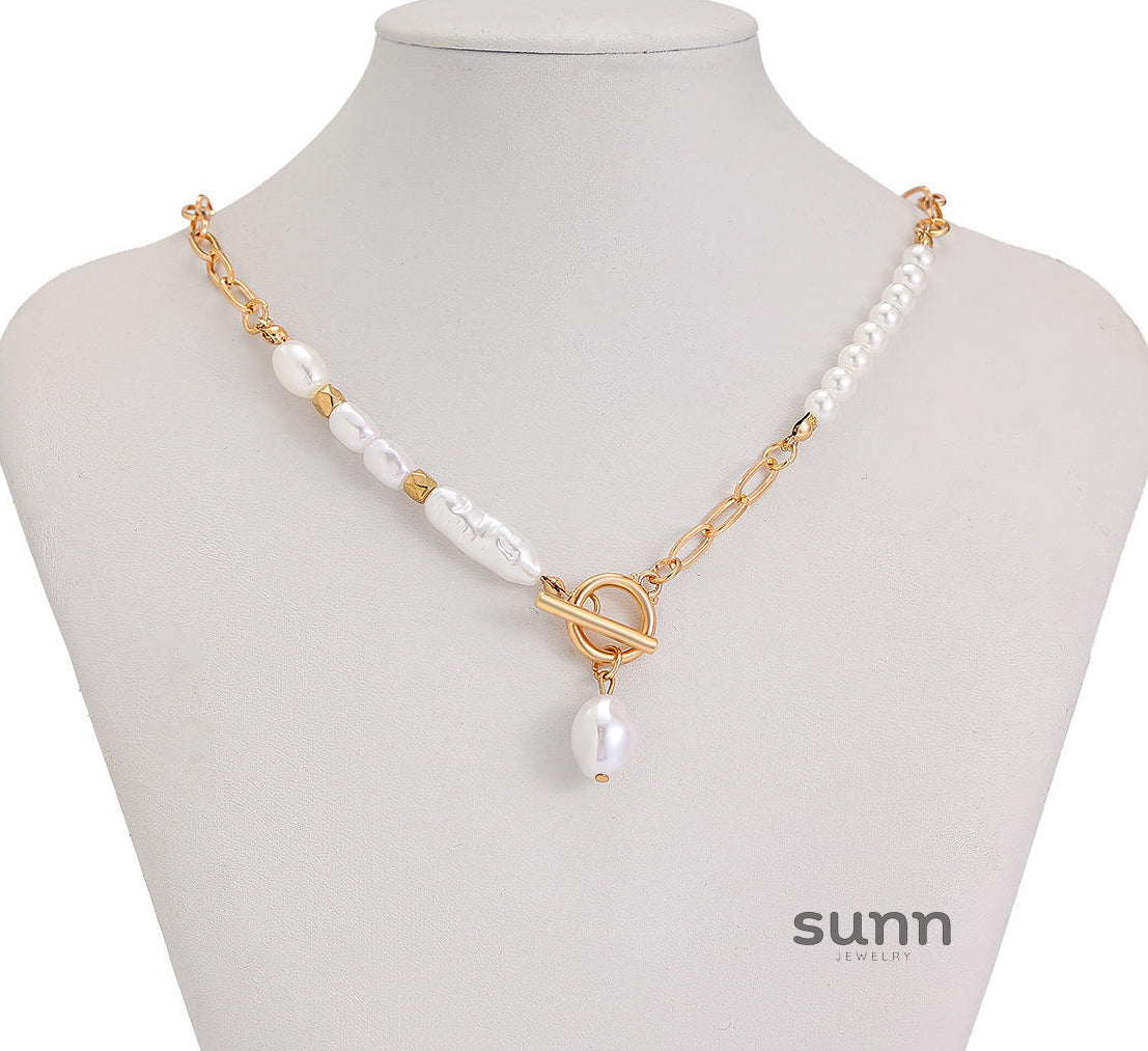 Kamilah Baroque Pearl Jewelry Set [C7ZMJUYM]