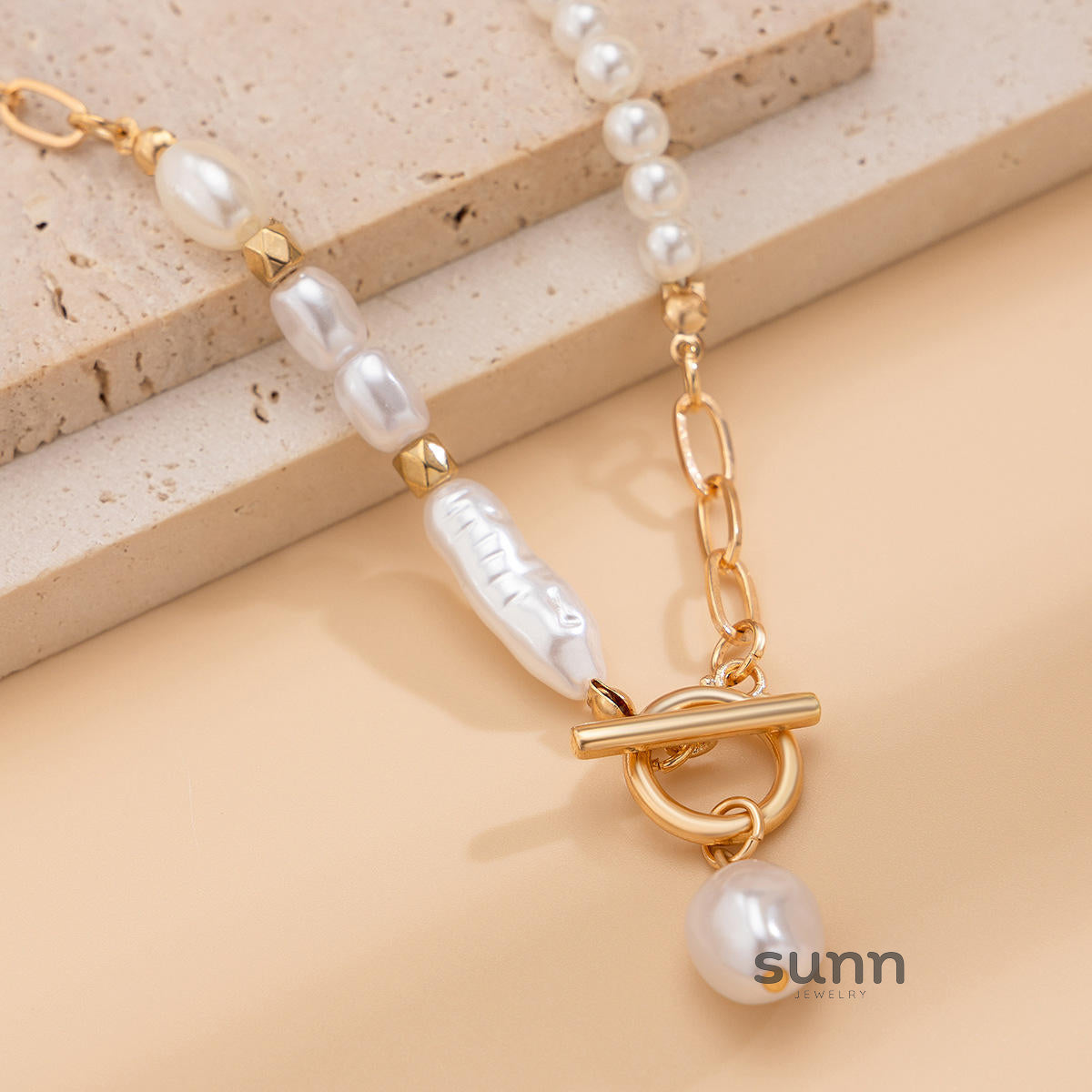 Kamilah Baroque Pearl Jewelry Set [DAI9JVJY]