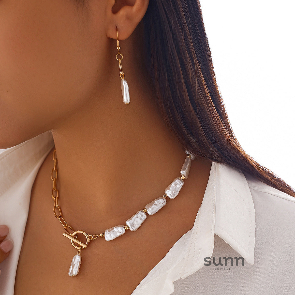 Kamilah Baroque Pearl Jewelry Set [JXS8JOQG]