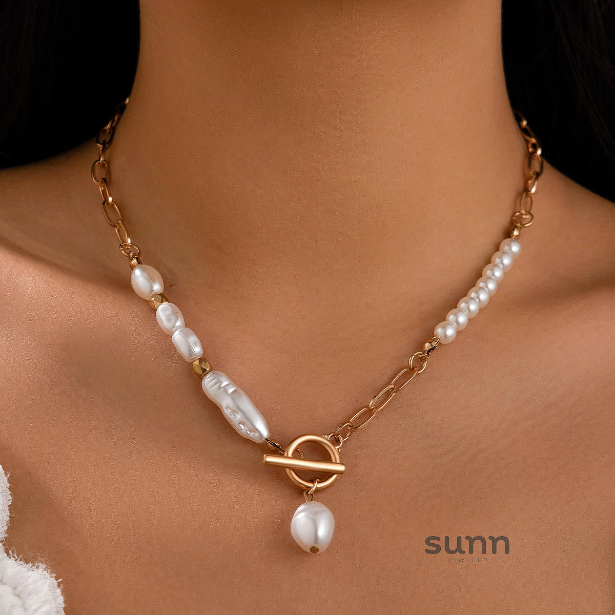 Kamilah Baroque Pearl Jewelry Set [T6K1JKGD]