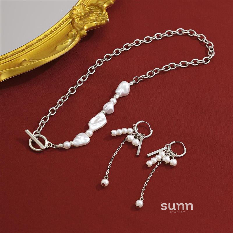 Kamilah Baroque Pearl Jewelry Set [PF3QRKDB]