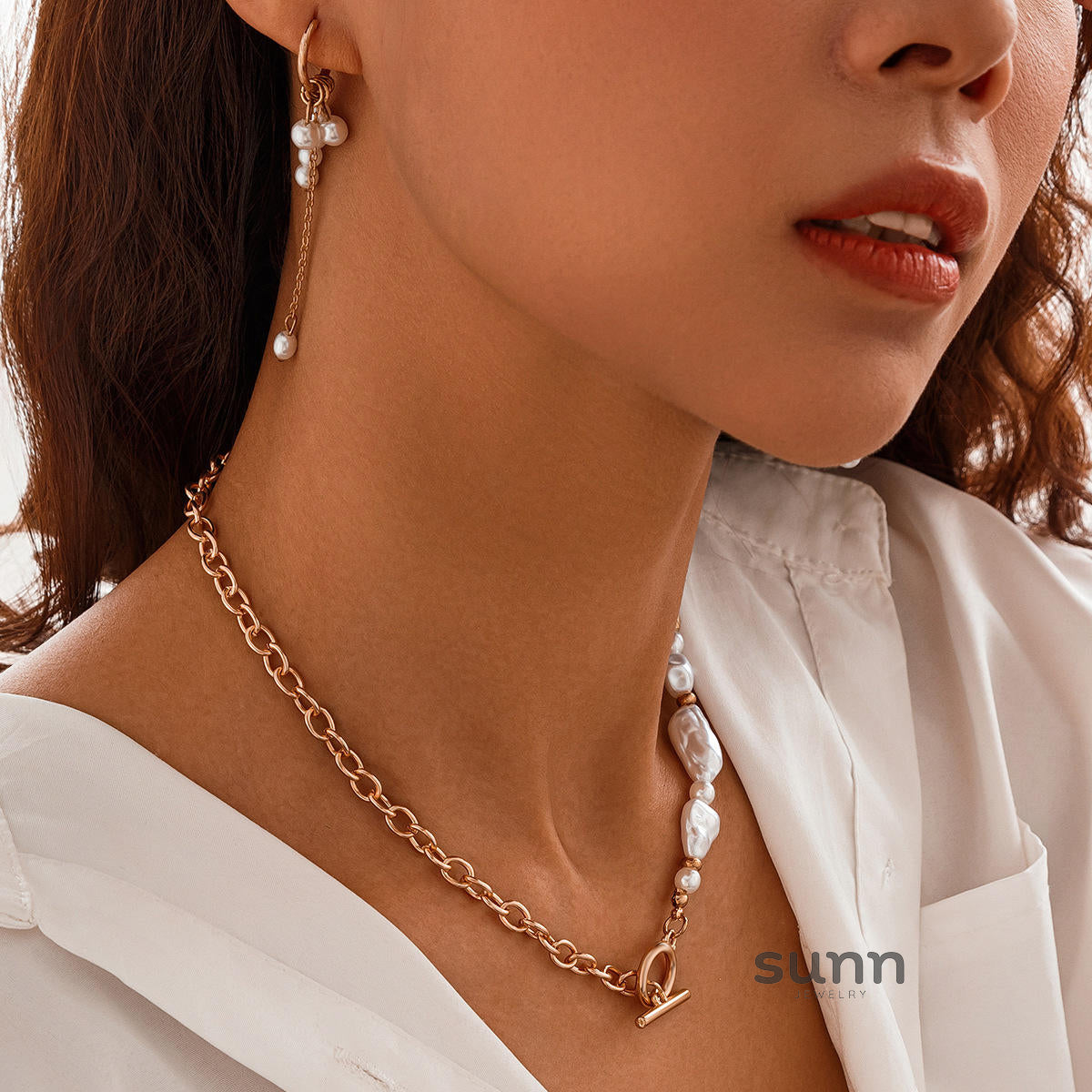 Kamilah Baroque Pearl Jewelry Set [GEN4ZRRP]