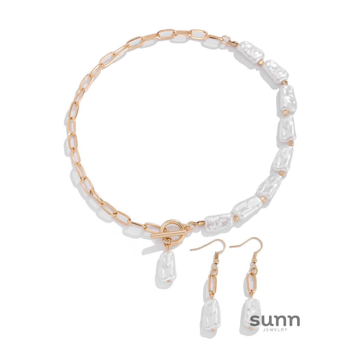 Kamilah Baroque Pearl Jewelry Set [THQ5E78V]