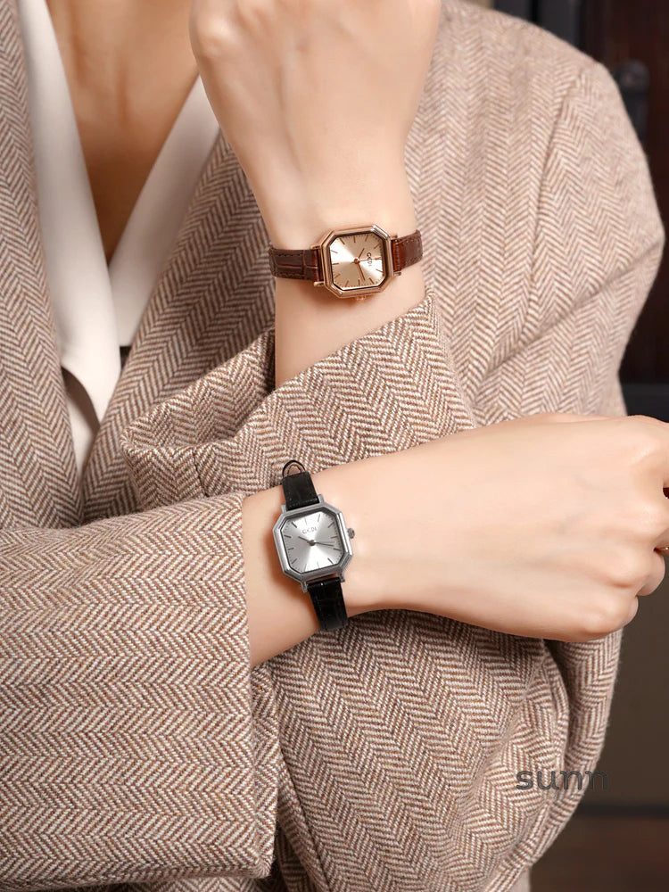 Kamilah Retro Square Watch