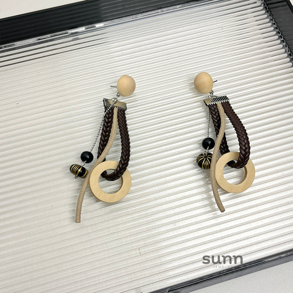Kamira Braided Tassel Earrings [PKL6GQFJ]