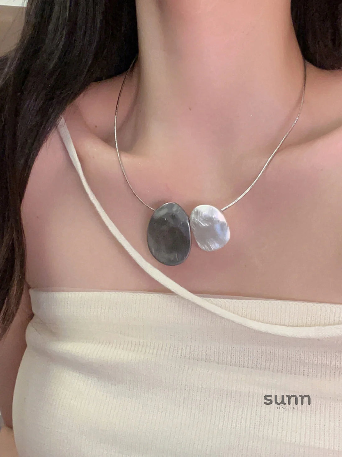 Kamryn Brushed Snake Necklace