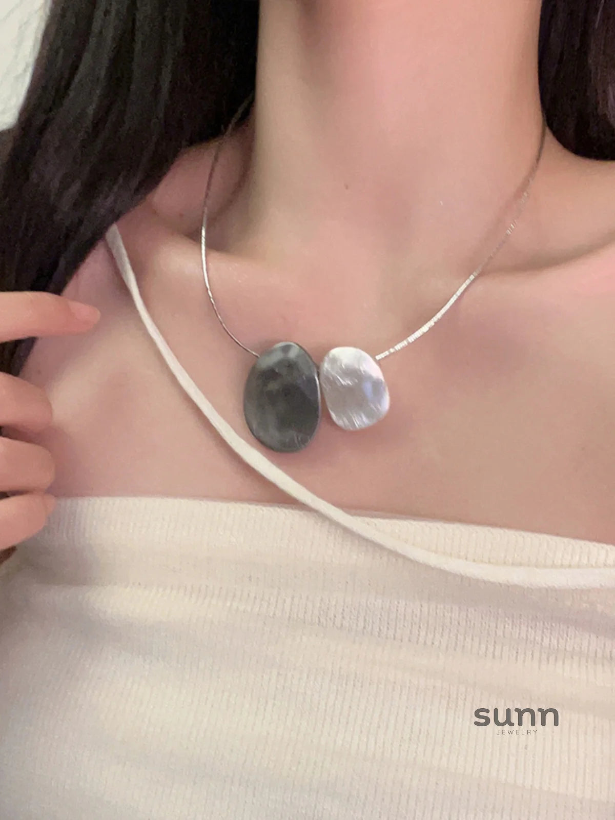 Kamryn Brushed Snake Necklace
