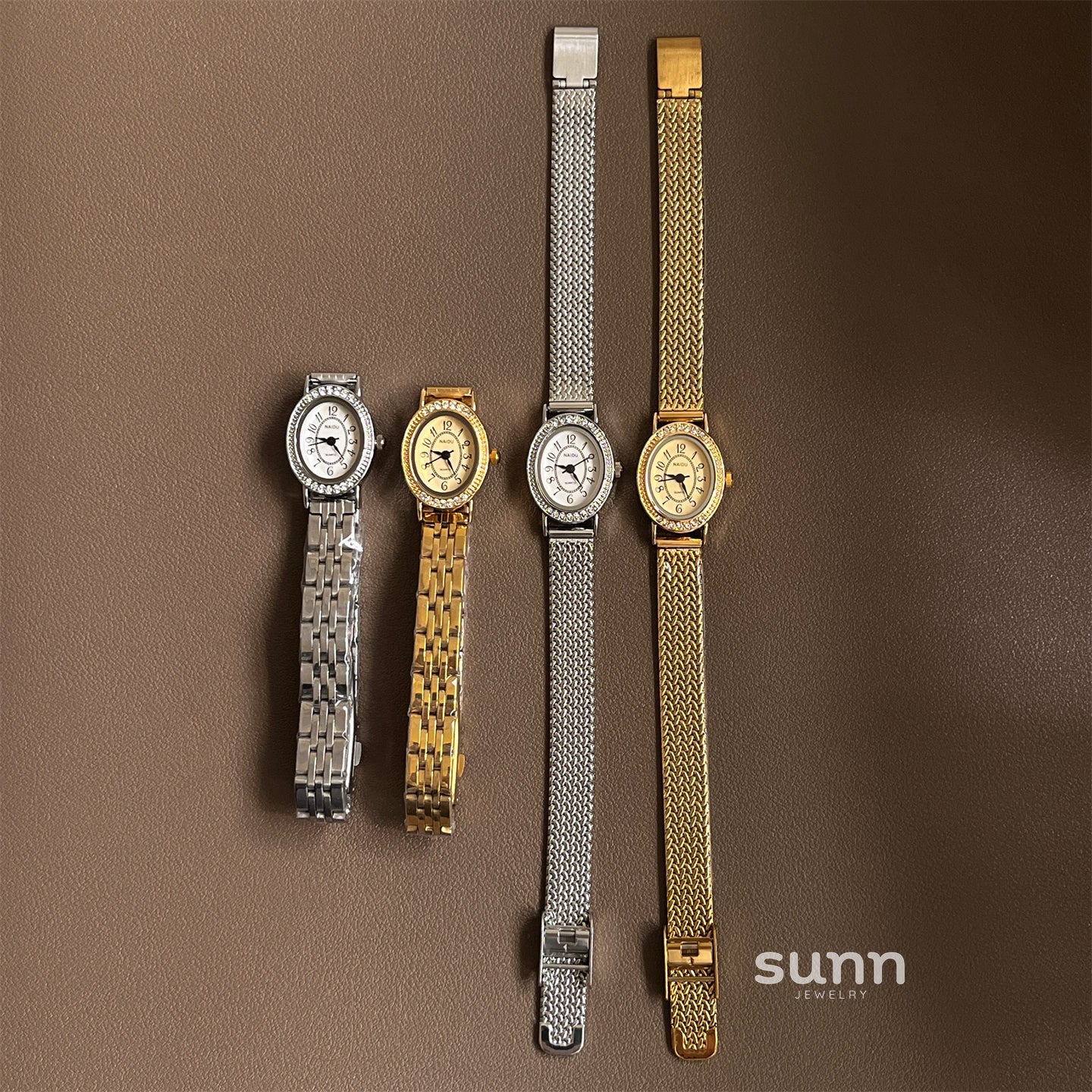 Kamrynn Dazzling Mesh Watch [Z8OZV4MD]