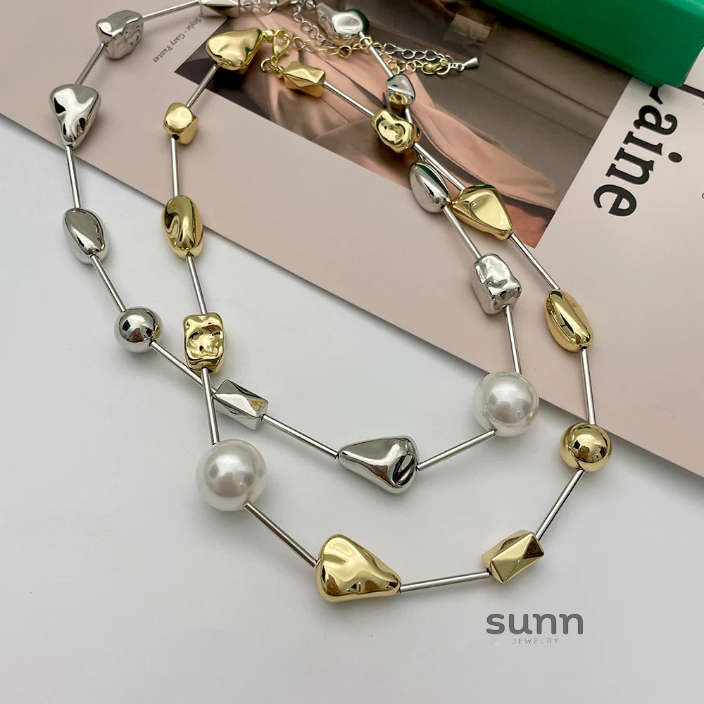 Kamyla Irregular Pearl Necklace