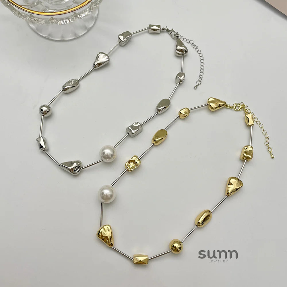 Kamyla Irregular Pearl Necklace