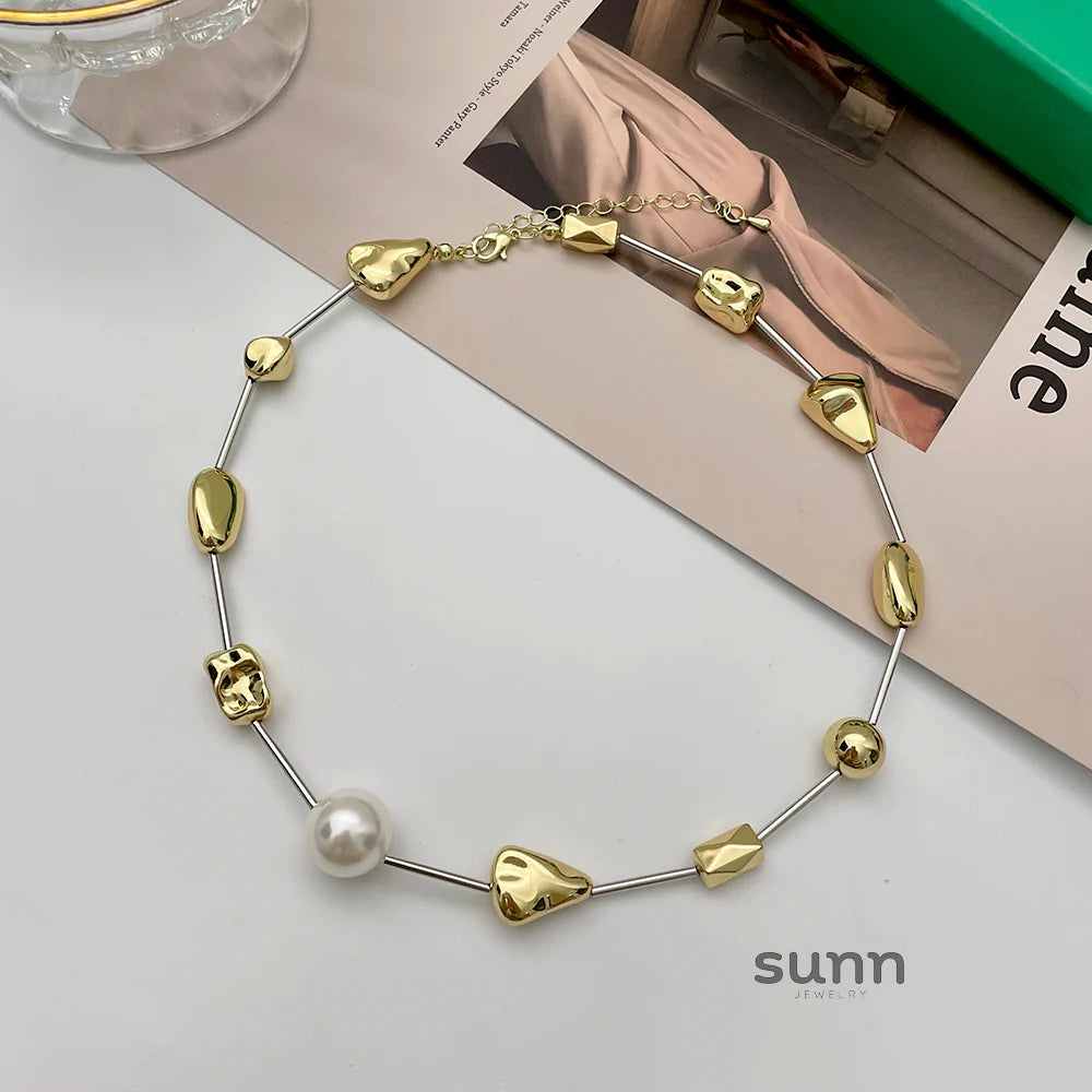 Kamyla Irregular Pearl Necklace