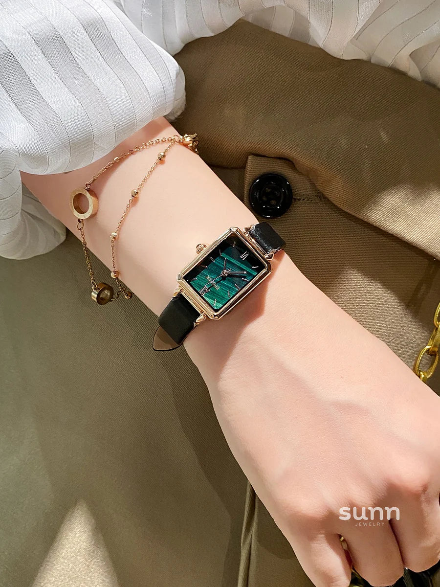 Kamyra Vintage Square Watch