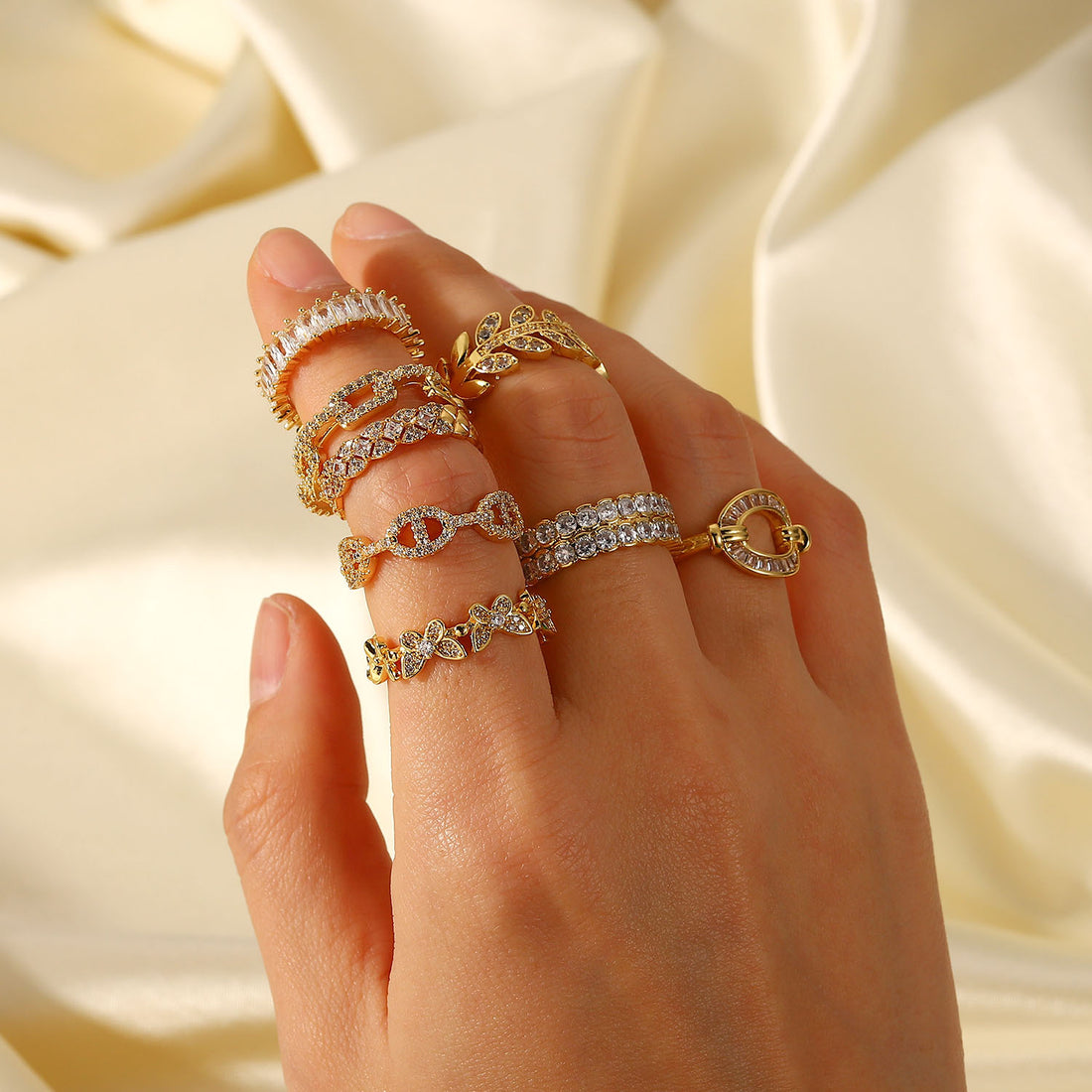 Kara Dainty Open Ring [FWVUGR7F]