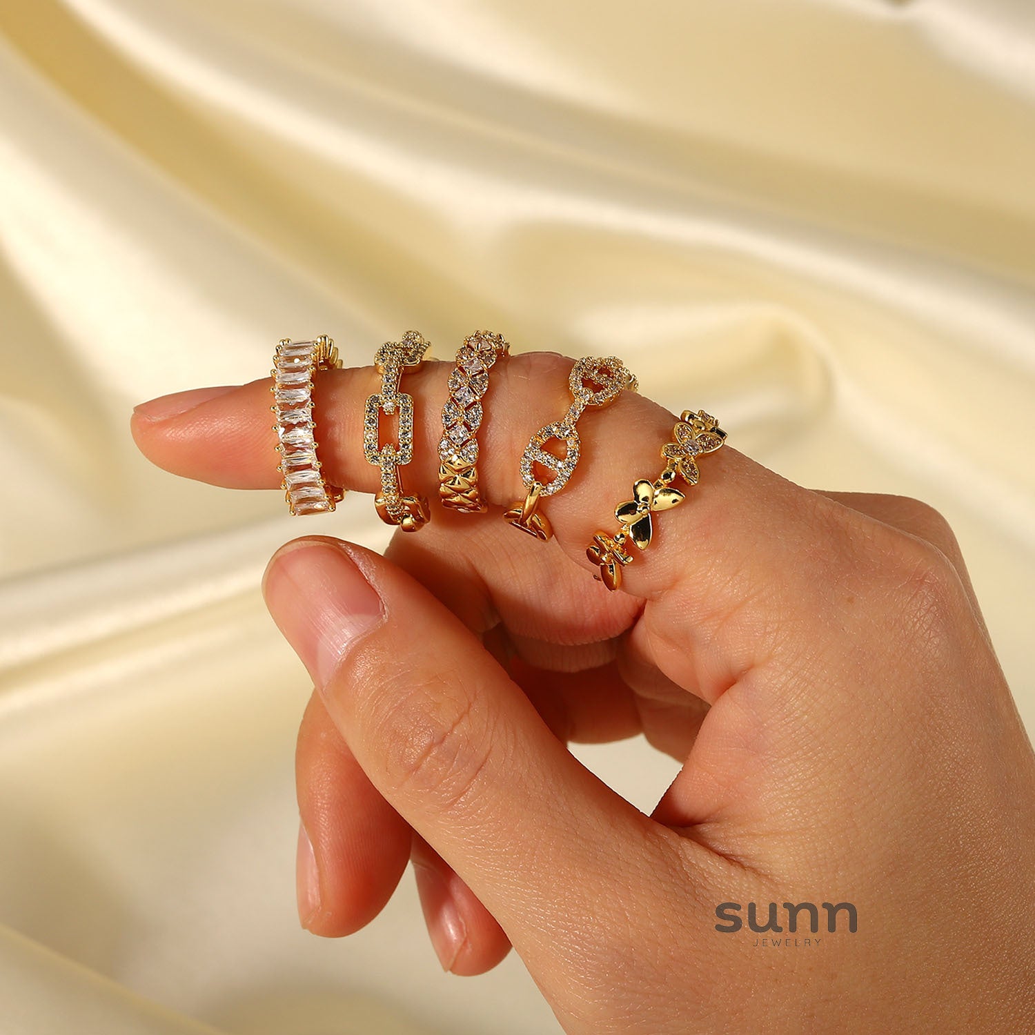 Kara Dainty Open Ring [PYL9ZBZZ]