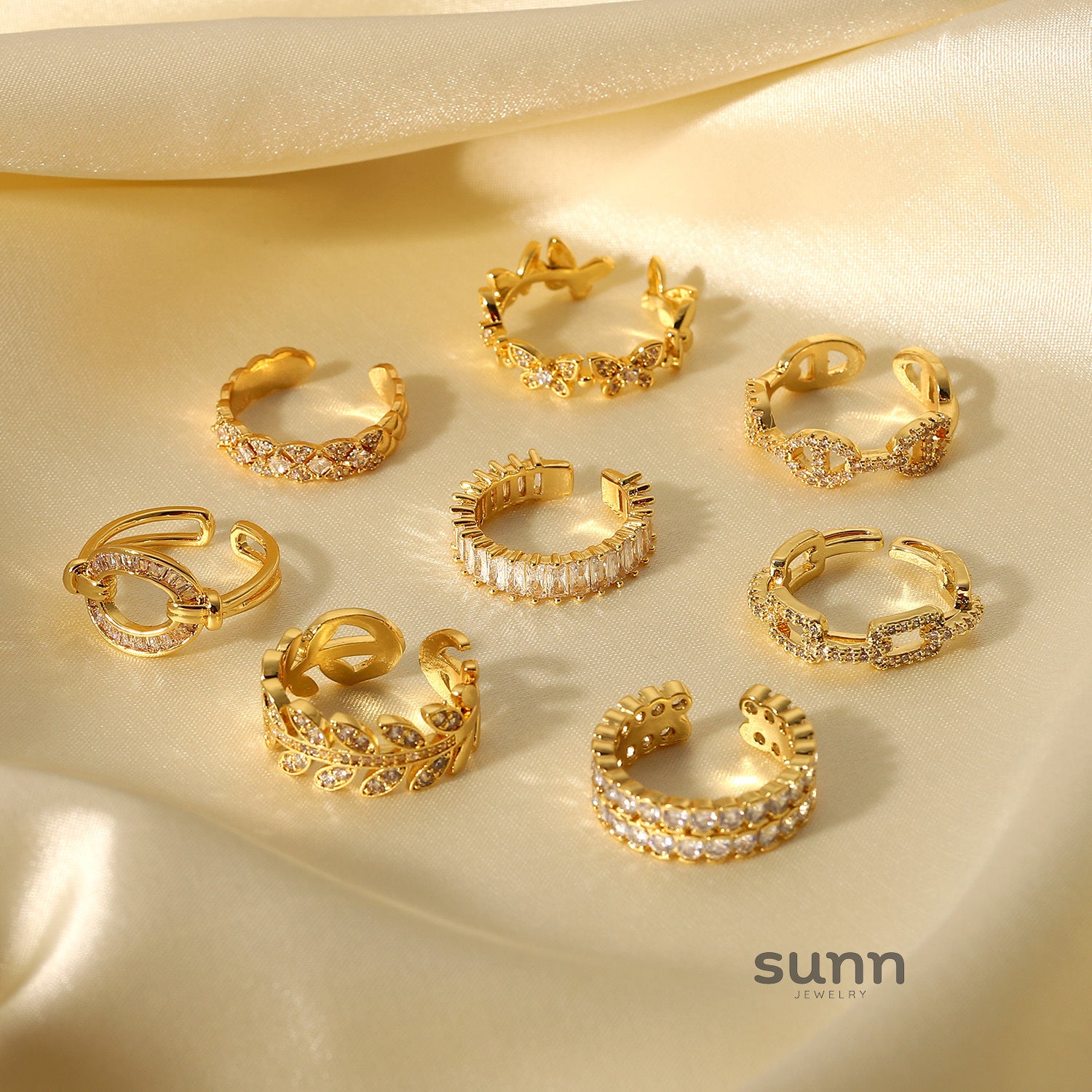 Kara Dainty Open Ring [463M9EOP]