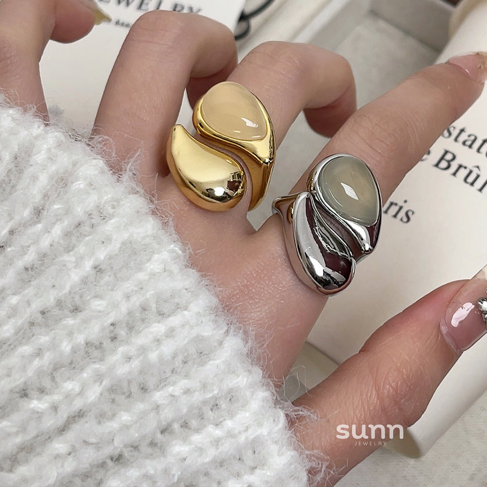 Karalynn Waterdrop Statement Ring [8UTVJAW2]