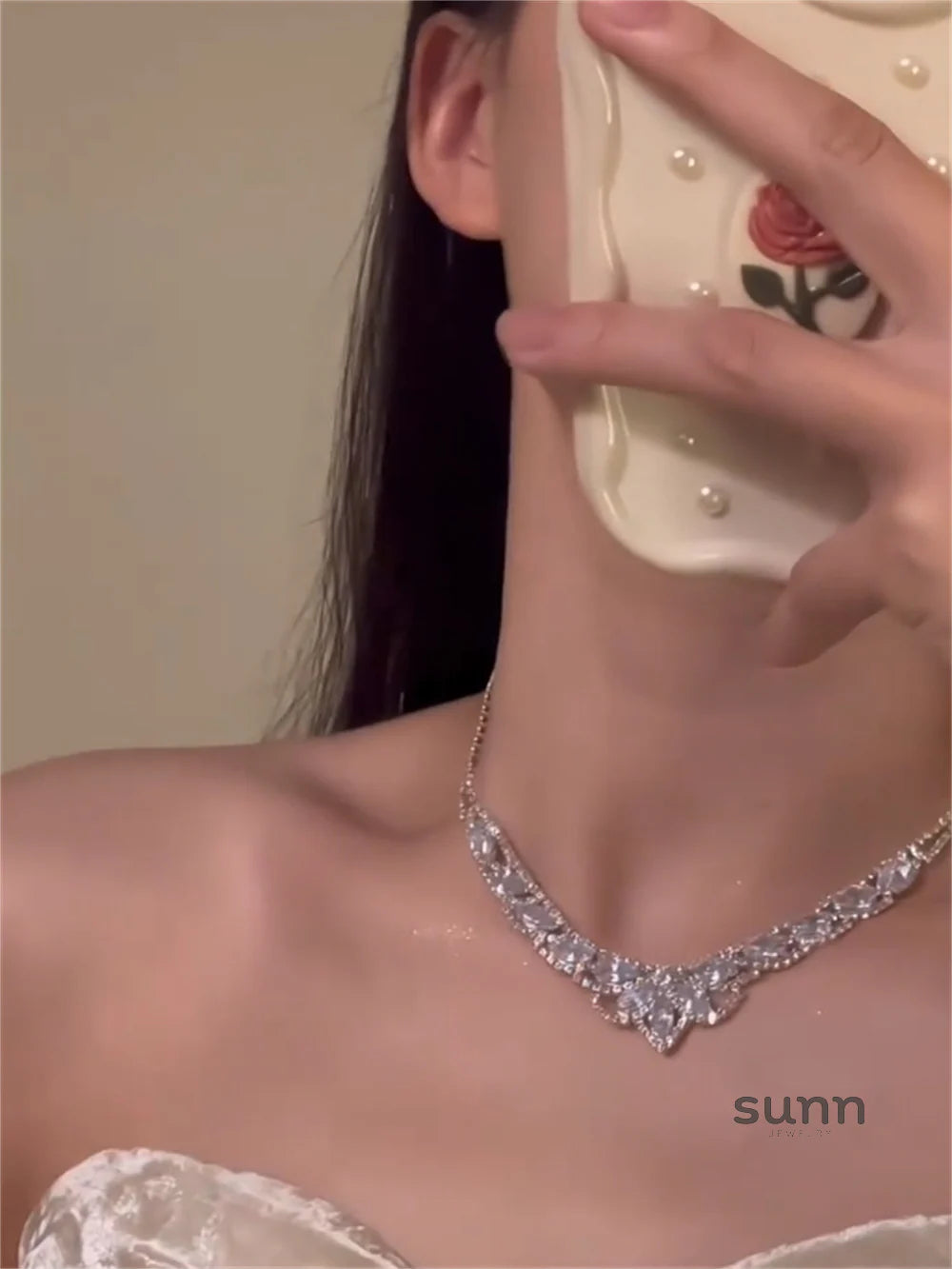 Kareena Crystal Necklace Set
