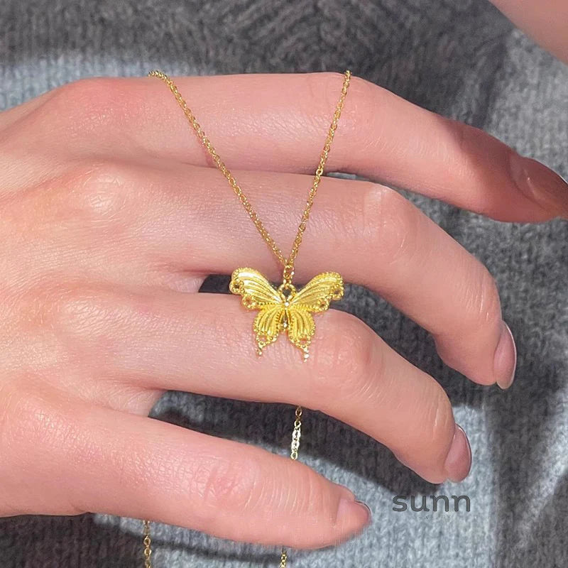 Karena Star Butterfly Necklace