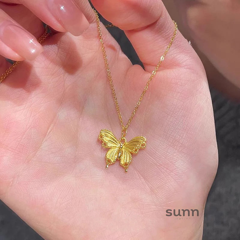 Karena Star Butterfly Necklace