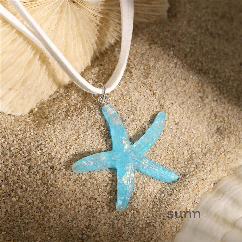 Kari Layered Starfish Necklace [976GNQRW]