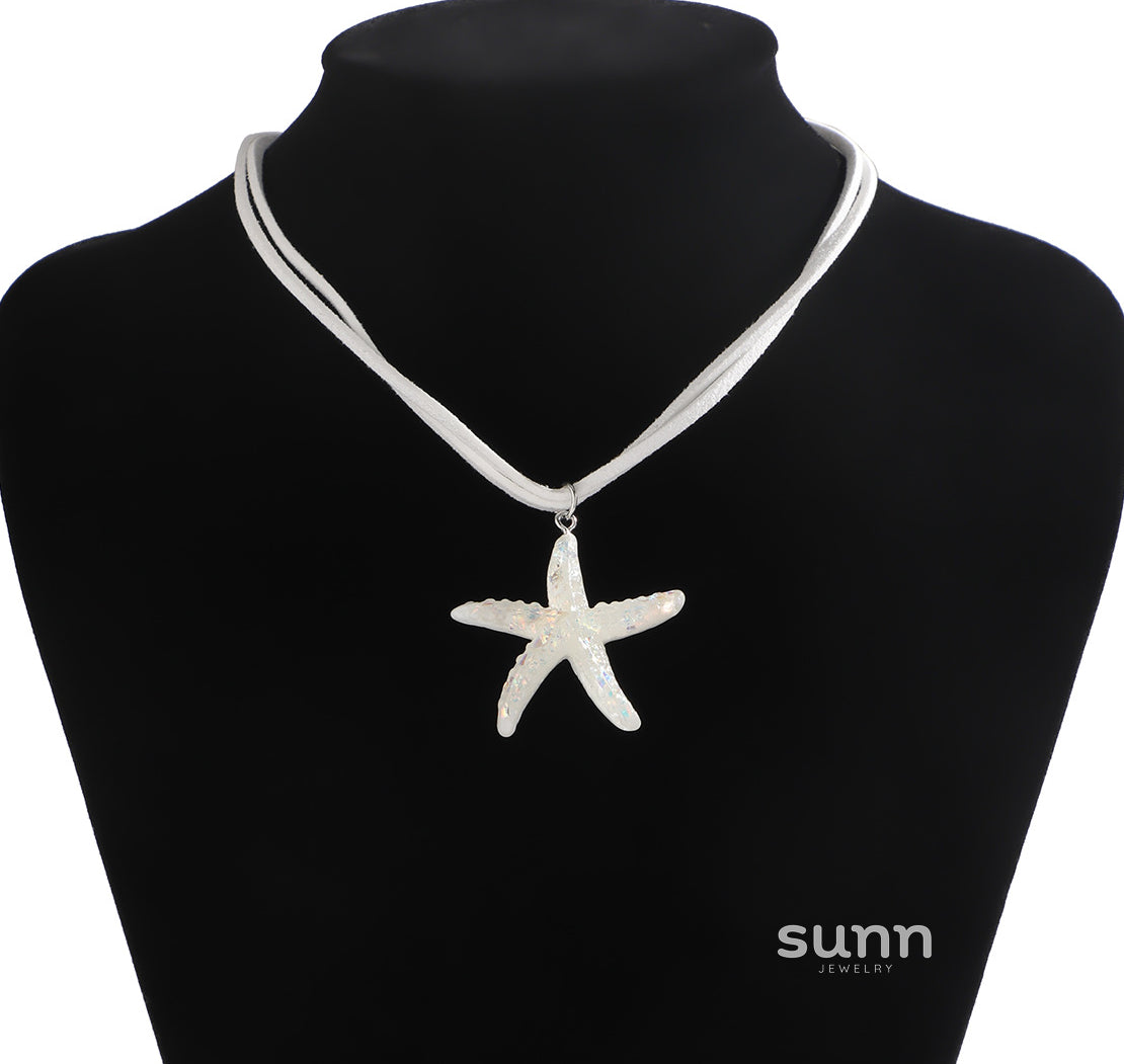 Kari Layered Starfish Necklace [ZXJOQNYB]
