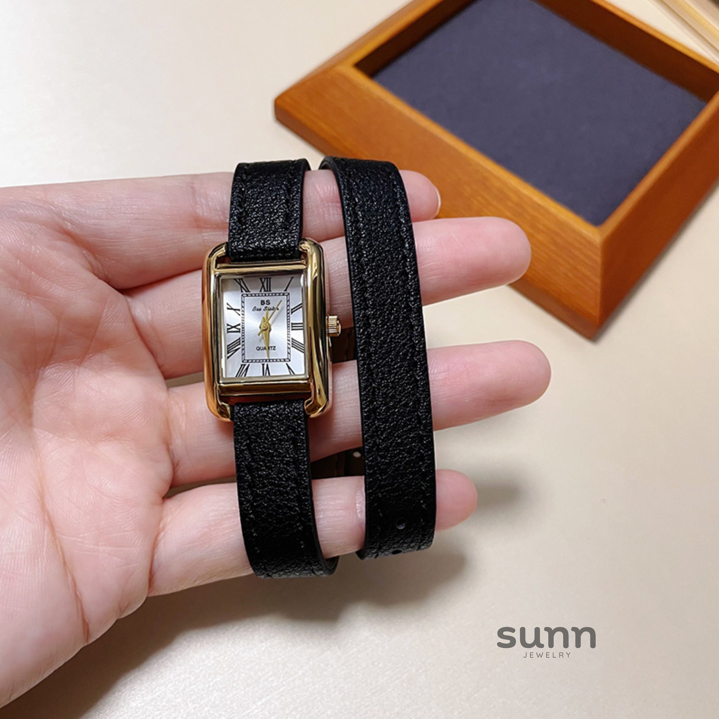Karianna Square Double-Wrap Watch [CM8WC54N]