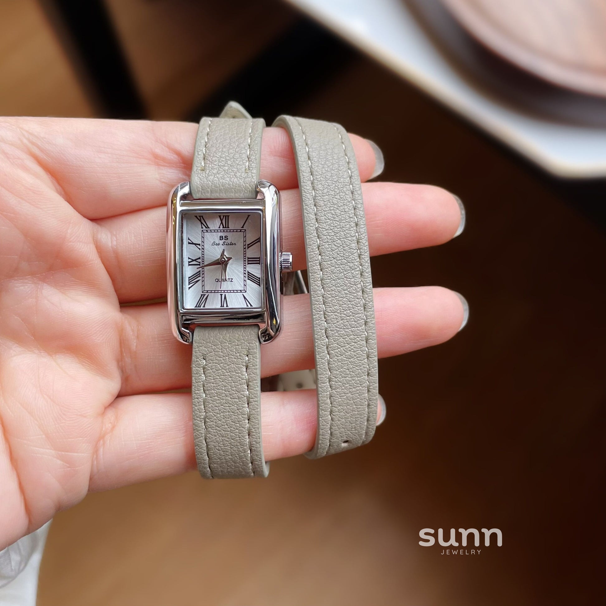 Karianna Square Double-Wrap Watch [WF98JO6Z]