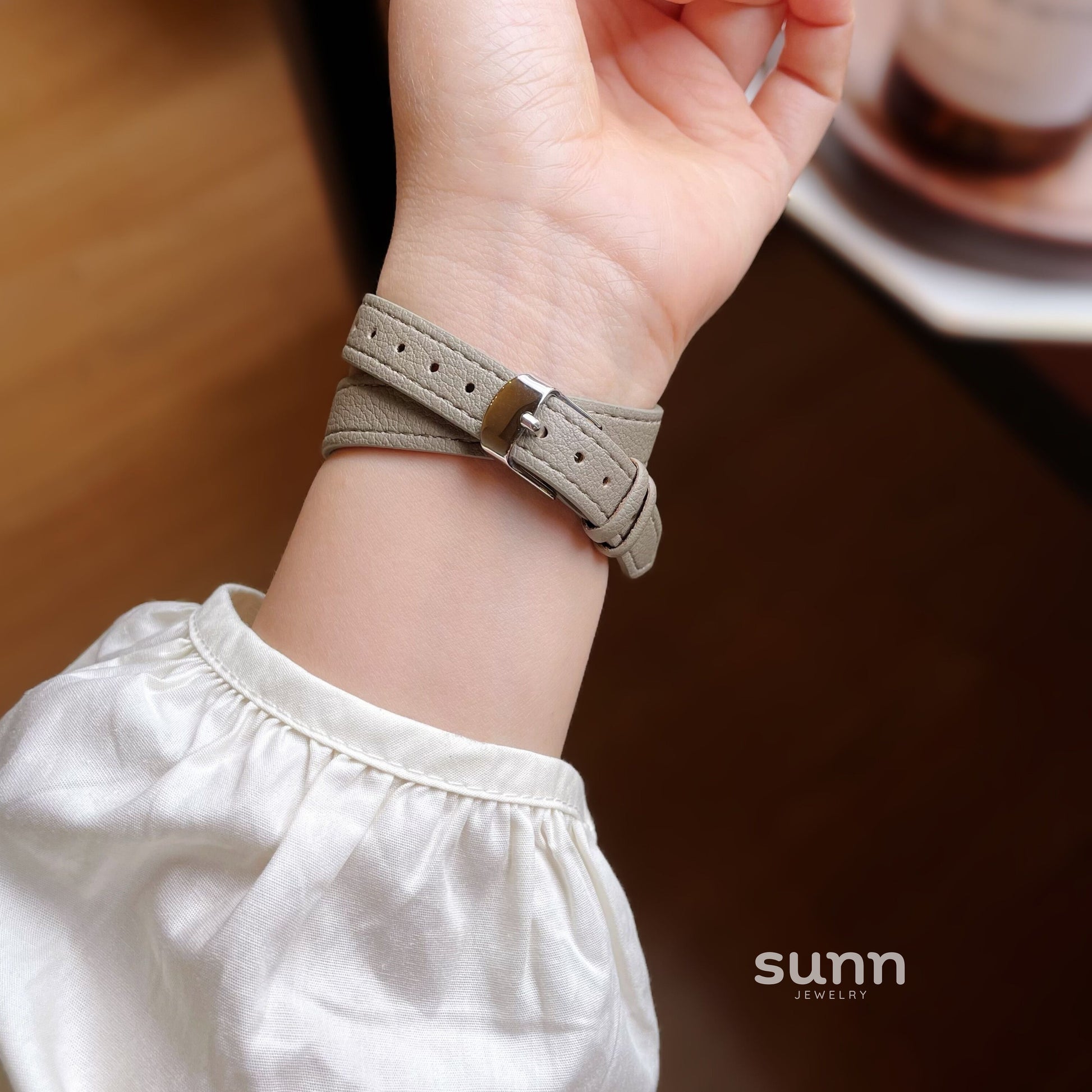 Karianna Square Double-Wrap Watch [0FW4TPHP]