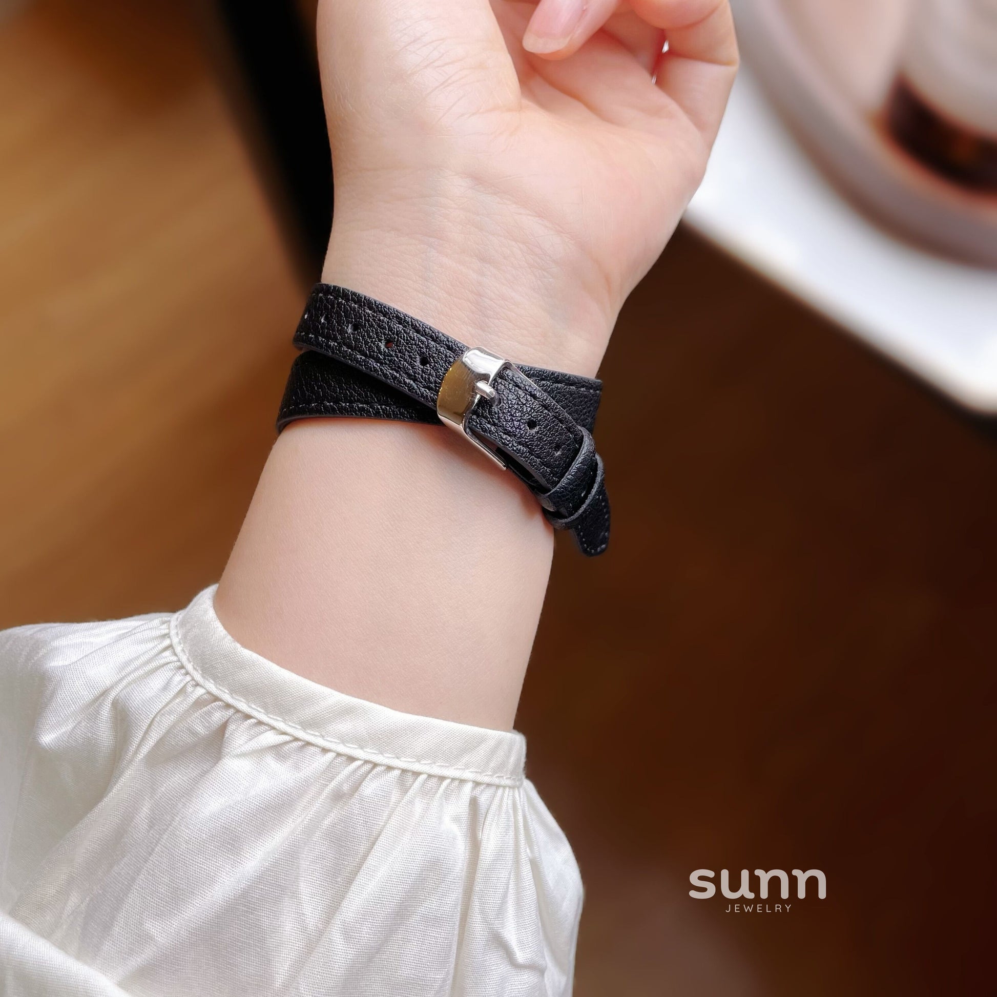 Karianna Square Double-Wrap Watch [RV2HMS4A]