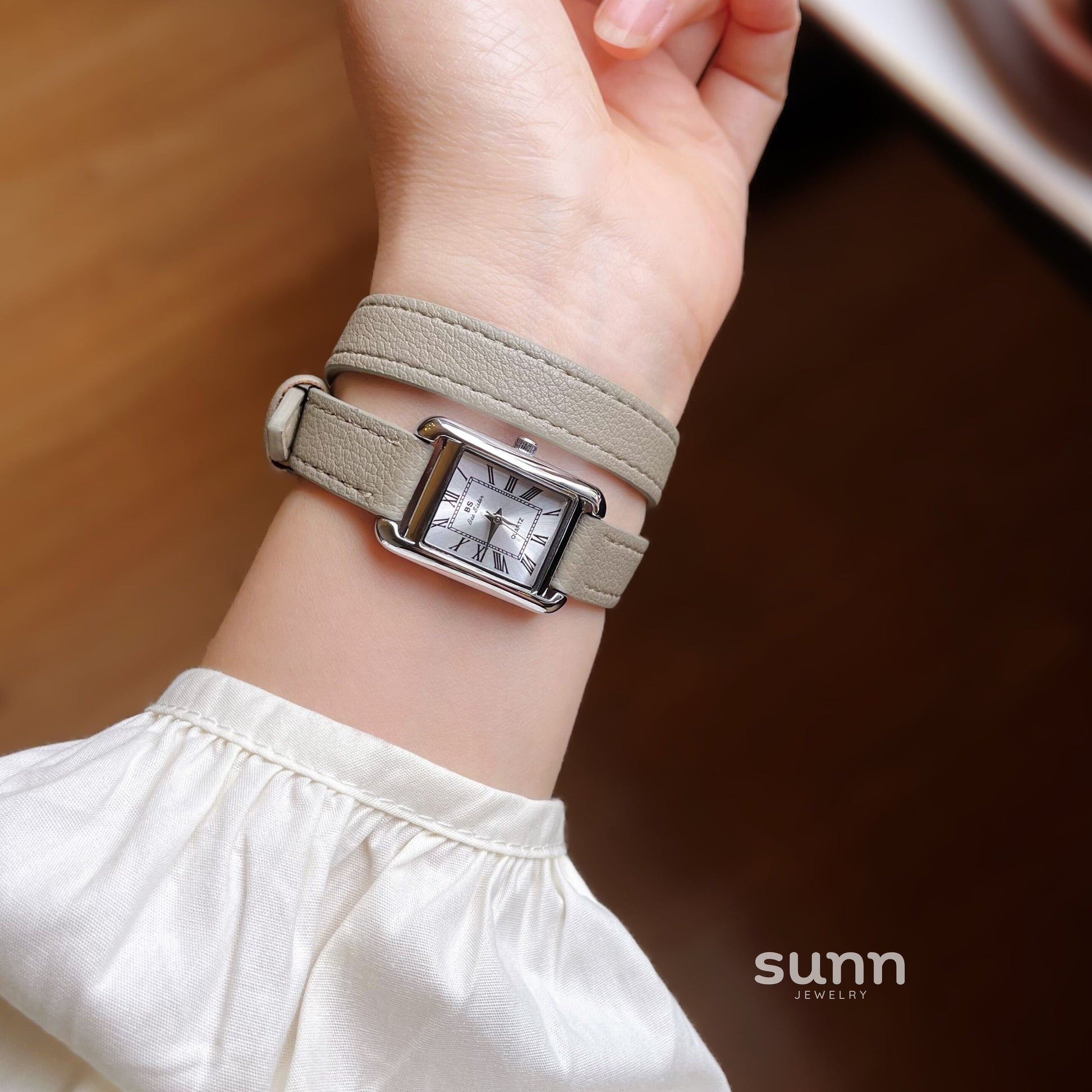 Karianna Square Double-Wrap Watch [JKSLXLXX]