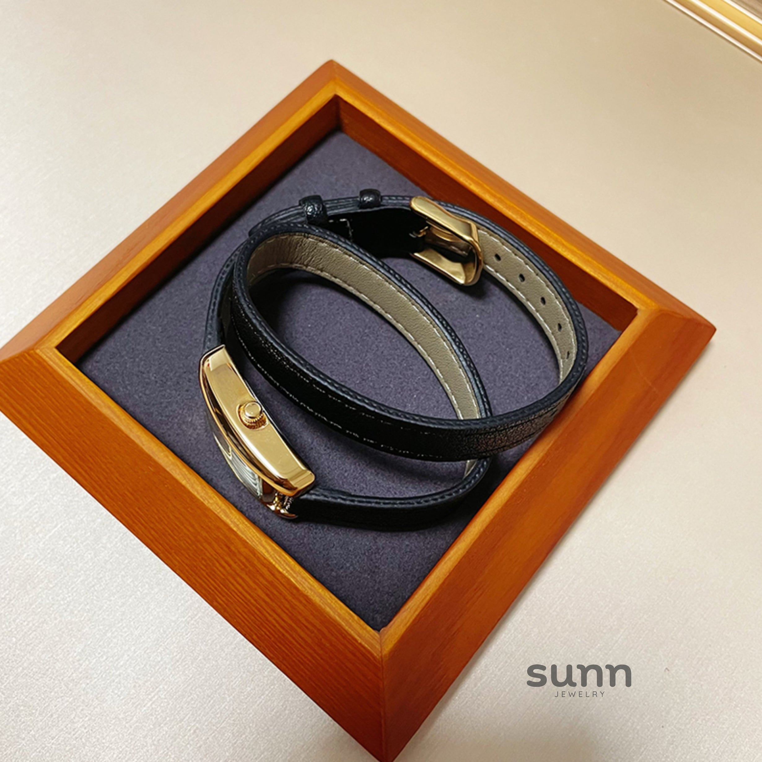 Karianna Square Double-Wrap Watch [YPU280BT]