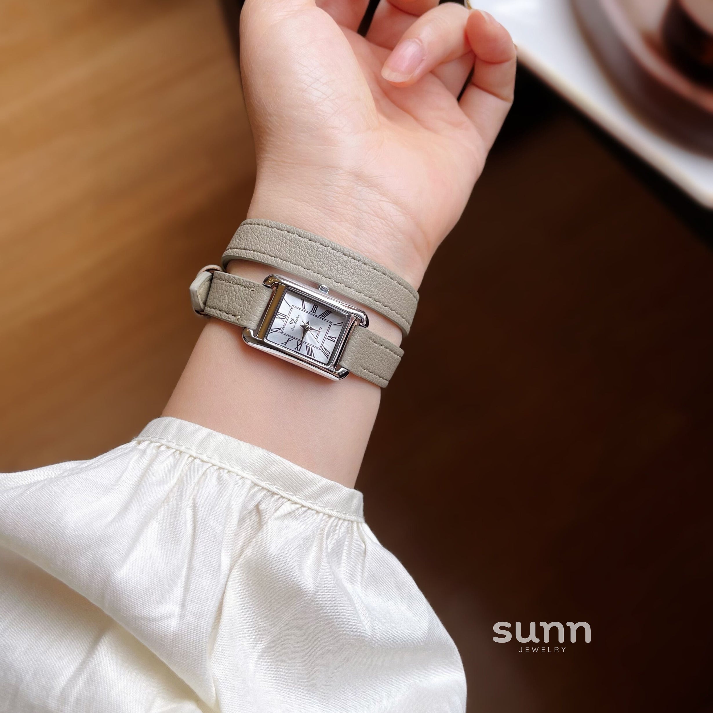 Karianna Square Double-Wrap Watch [7LJRTCXG]