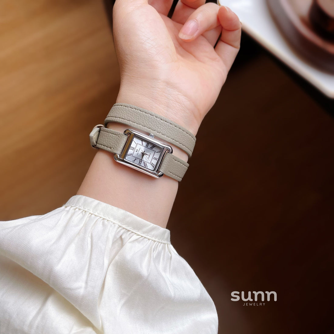 Karianna Square Double-Wrap Watch [PAC4D0DZ]