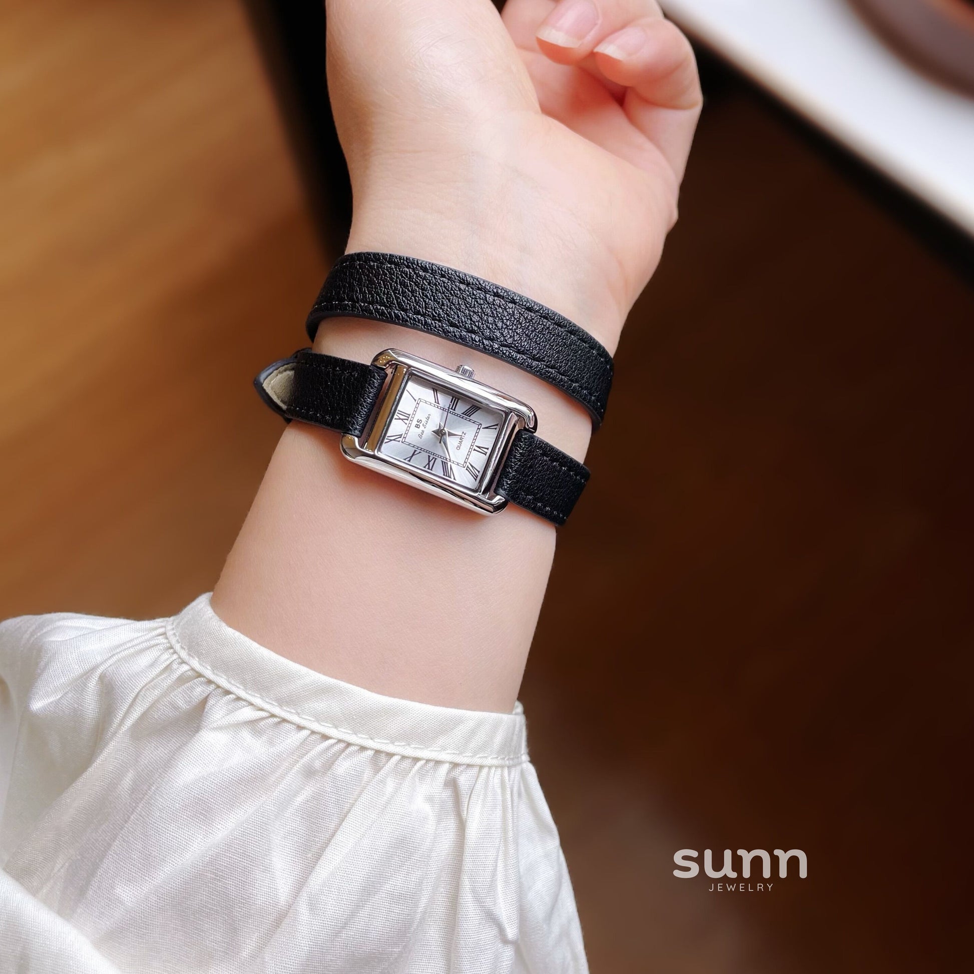 Karianna Square Double-Wrap Watch [QNEKN8UX]