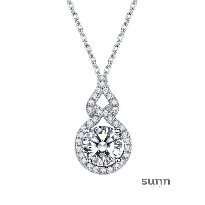 Karla Moissanite Gourd Pendant [5XORQFF7]