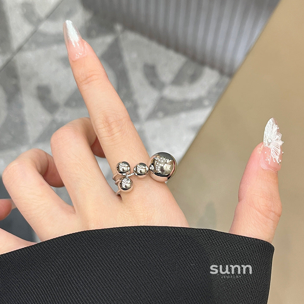 Karol Elegant Beaded Ring [6D8IFXNR]