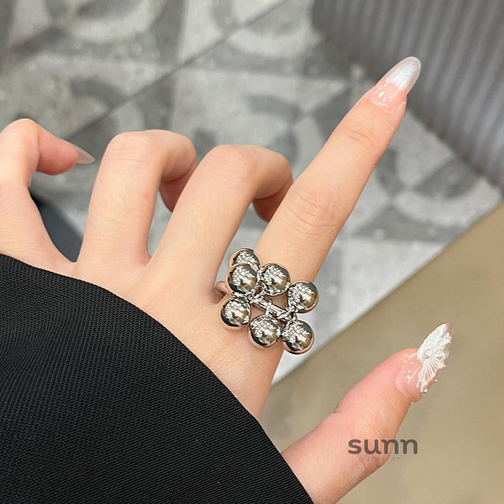 Karol Elegant Beaded Ring [TY9GHDVL]