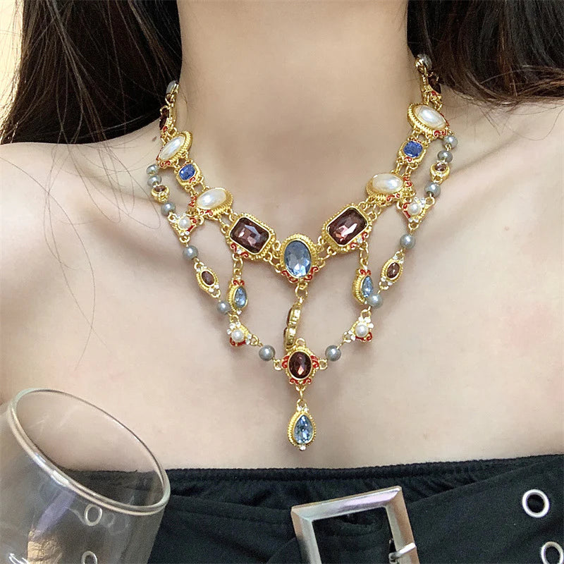 Karolina Baroque Pearl Necklace