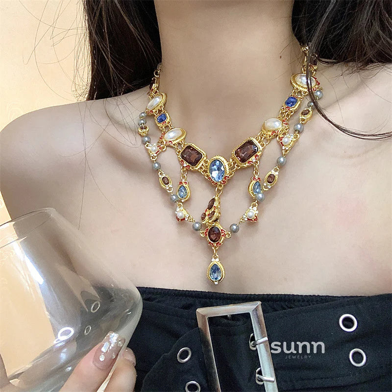 Karolina Baroque Pearl Necklace