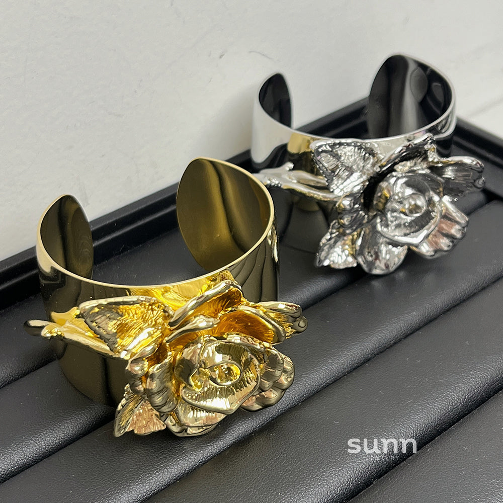 Karoline Medieval Rose Cuff [ZBSK7OVC]