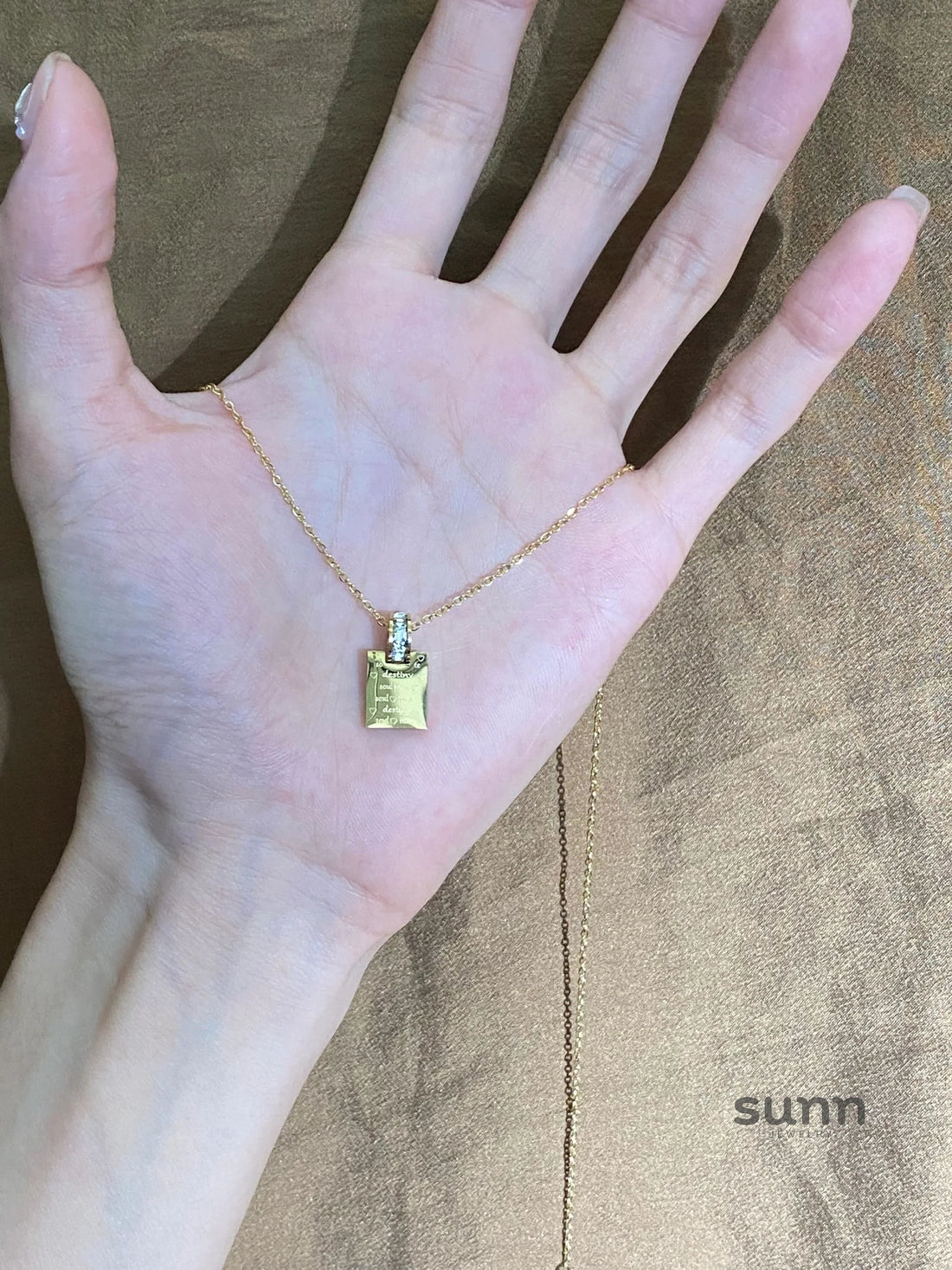 Karolyn Letter Star Necklace