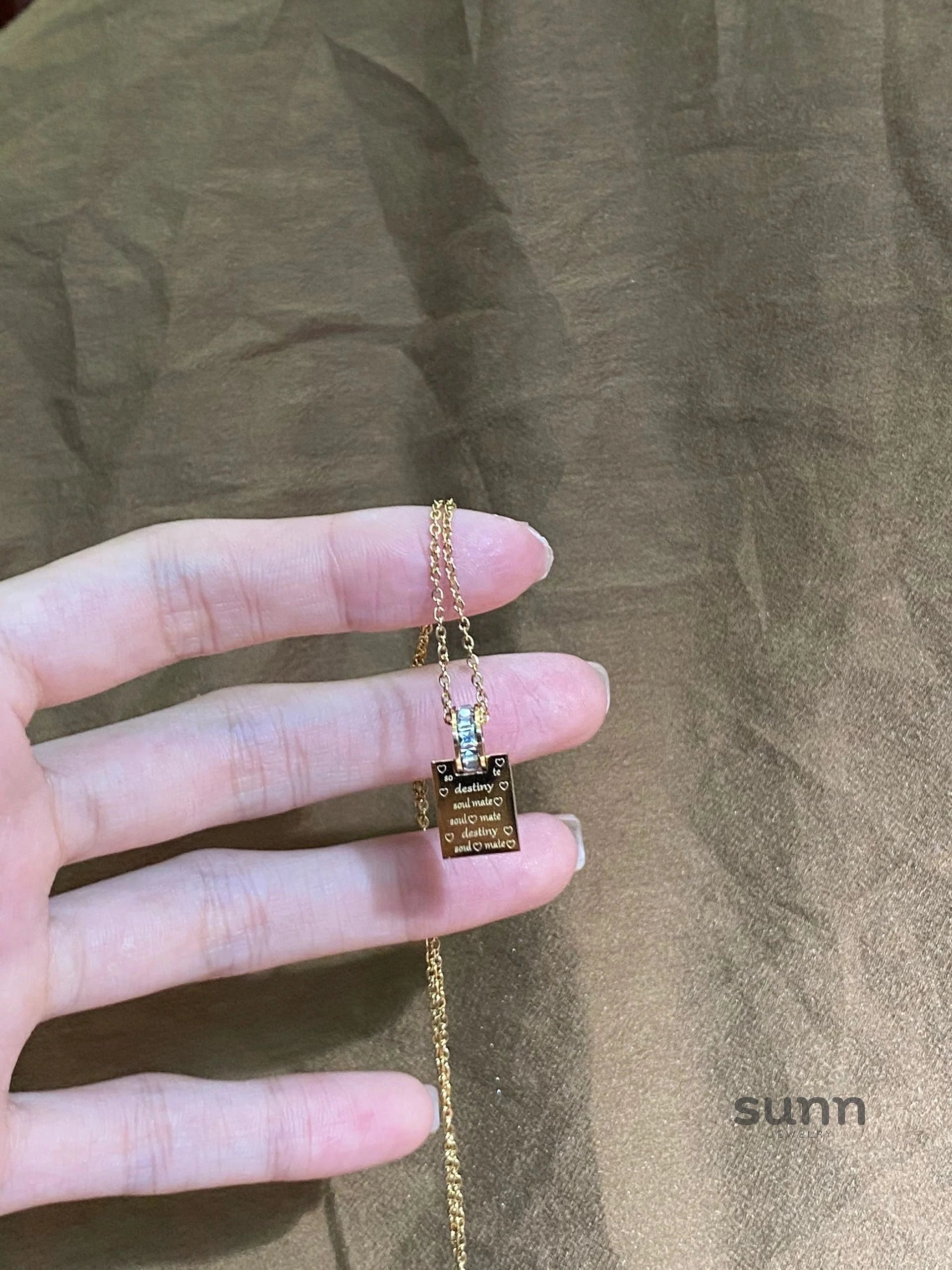 Karolyn Letter Star Necklace