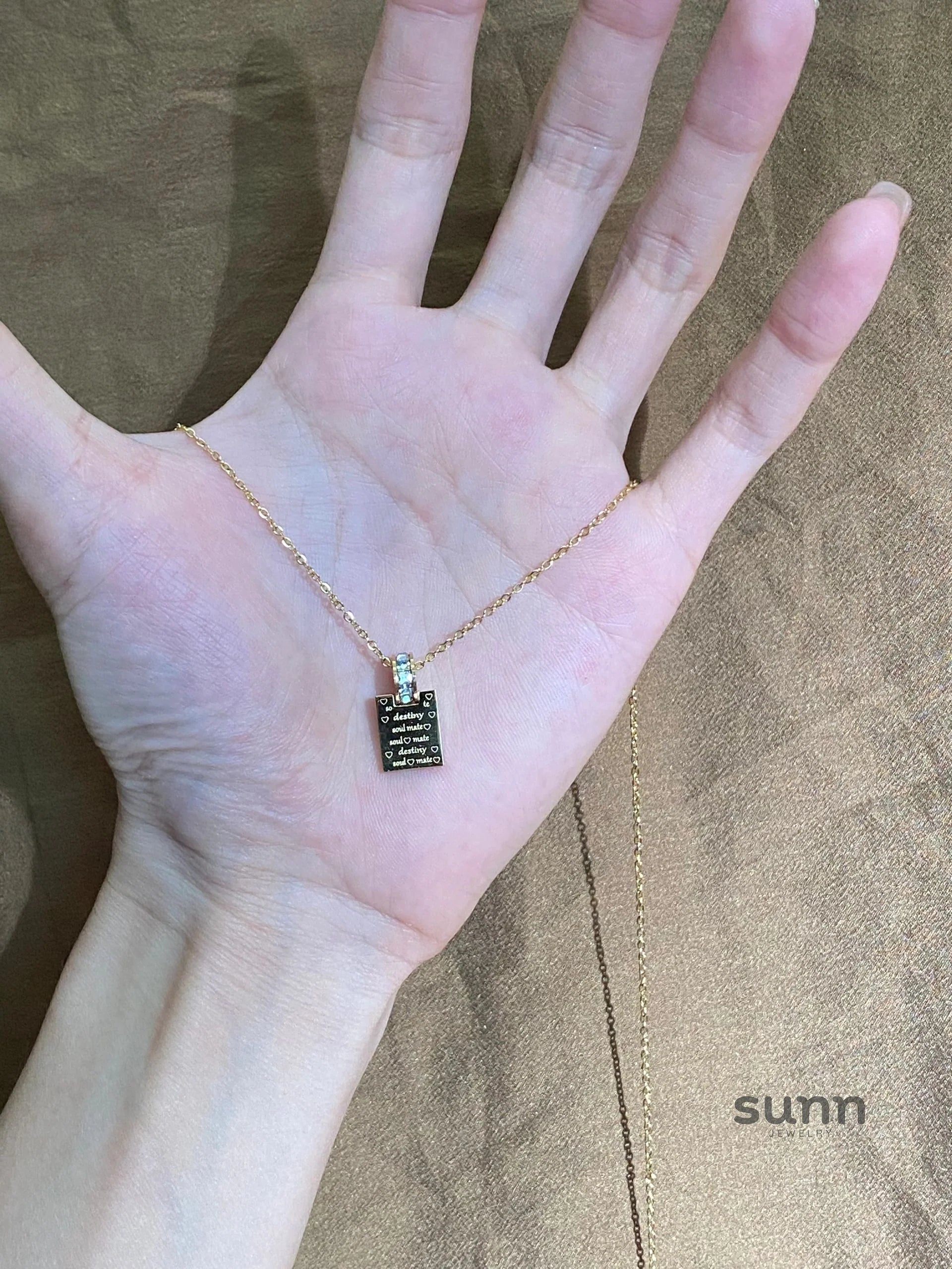 Karolyn Letter Star Necklace