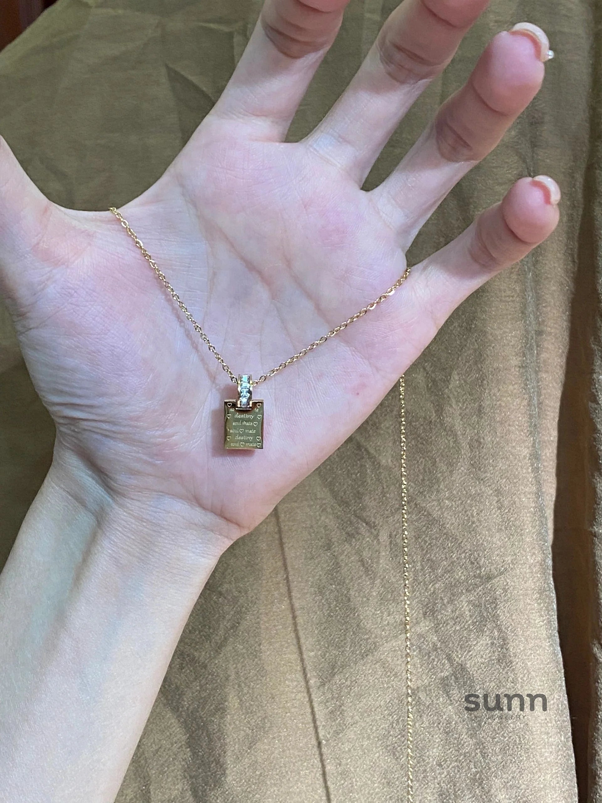Karolyn Letter Star Necklace