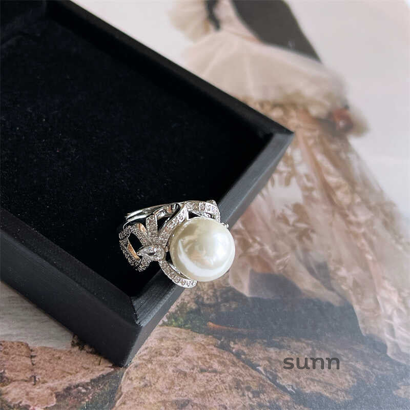Karolyn Pearl & Zirconia Ring