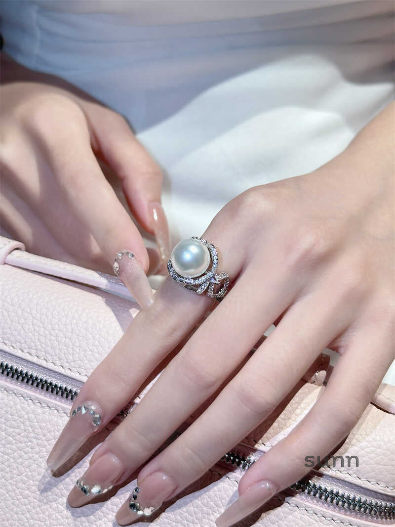 Karolyn Pearl & Zirconia Ring