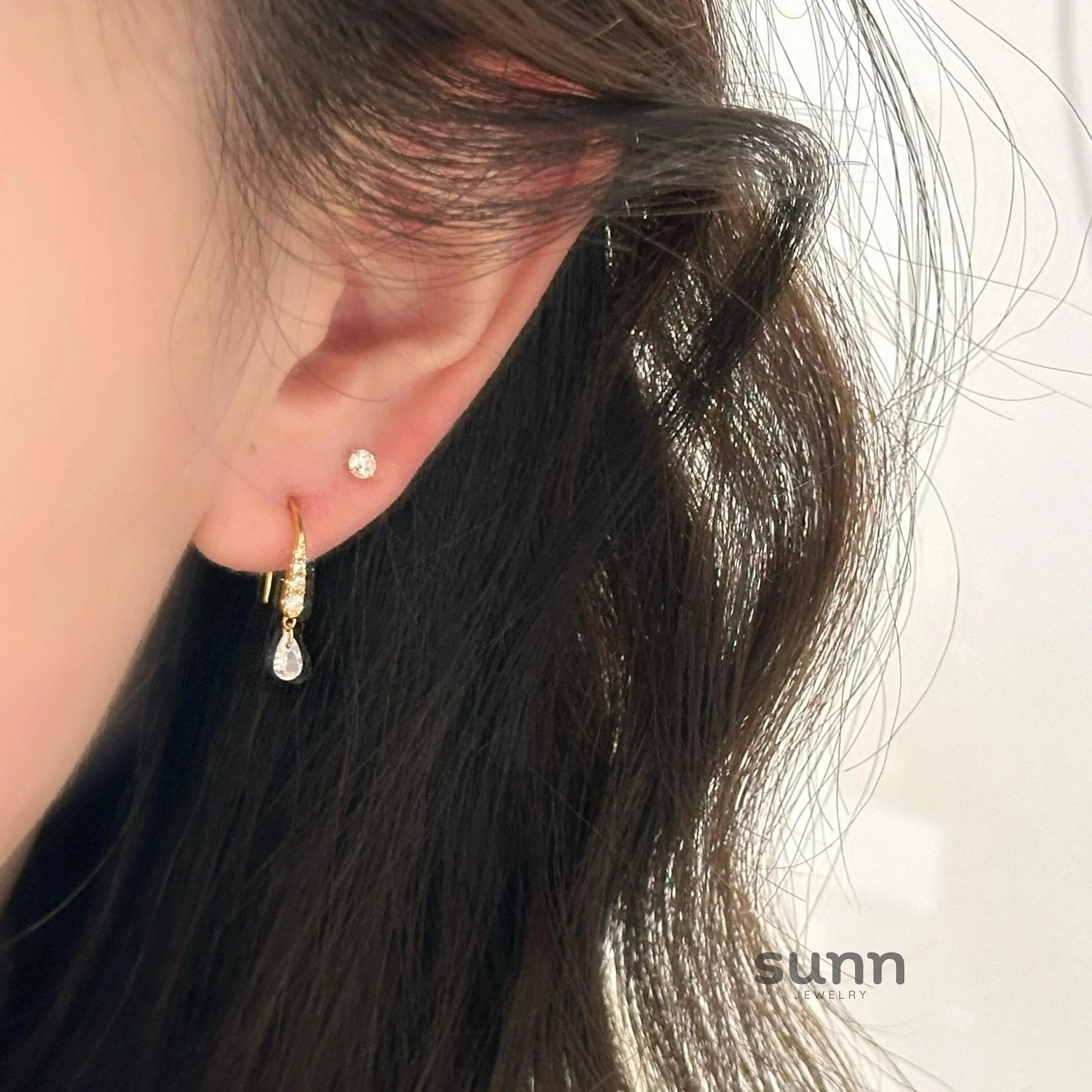 Karra Crystal Drop Earrings
