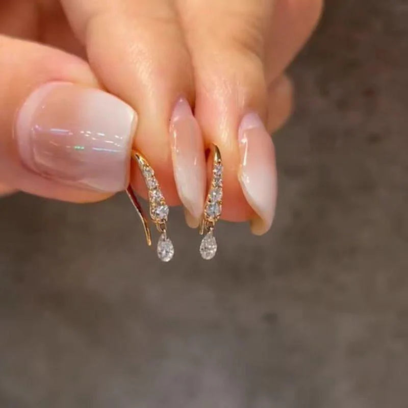 Karra Crystal Drop Earrings