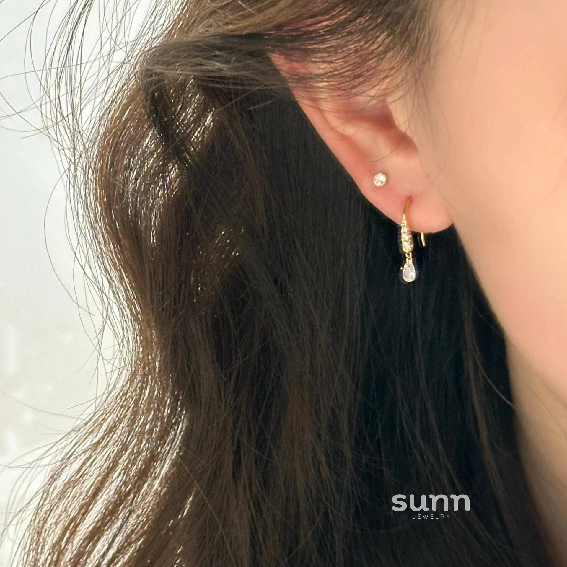 Karra Crystal Drop Earrings