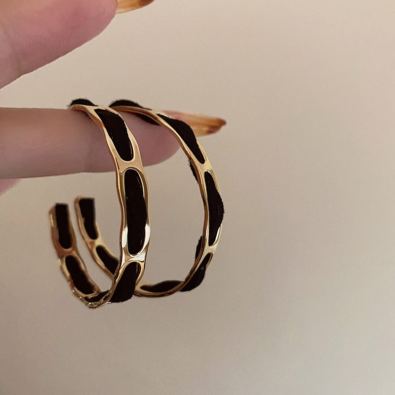 Karrington Retro Metal Wrap Earrings [Z6BZJZSC]
